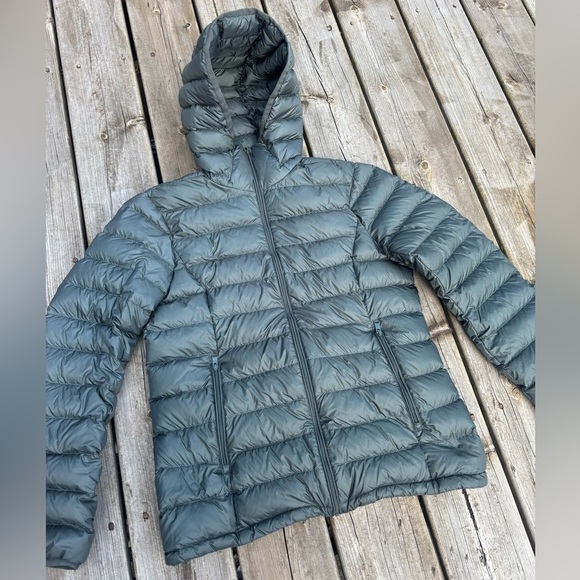 Aritzia Babaton The Foundation Gray Goose Down Puffer Jacket Small - Picture 2 of 10